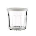 Szklanka TESSA słoik z pokrywką 400 ml 9x9 cm musztardówka pojemnik szklany Bloomingville