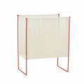 Uchwyt na czasopisma String czerwony/biały 41x25xh50cm Hübsch