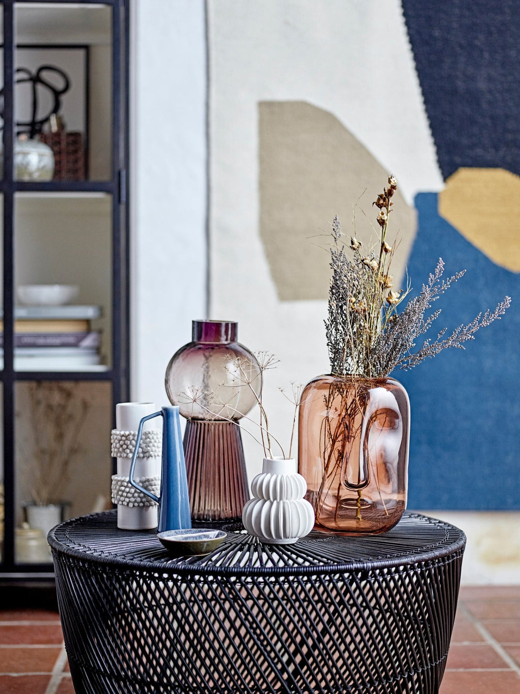 Wazon Halfdan White Ø12x14 cm Bloomingville