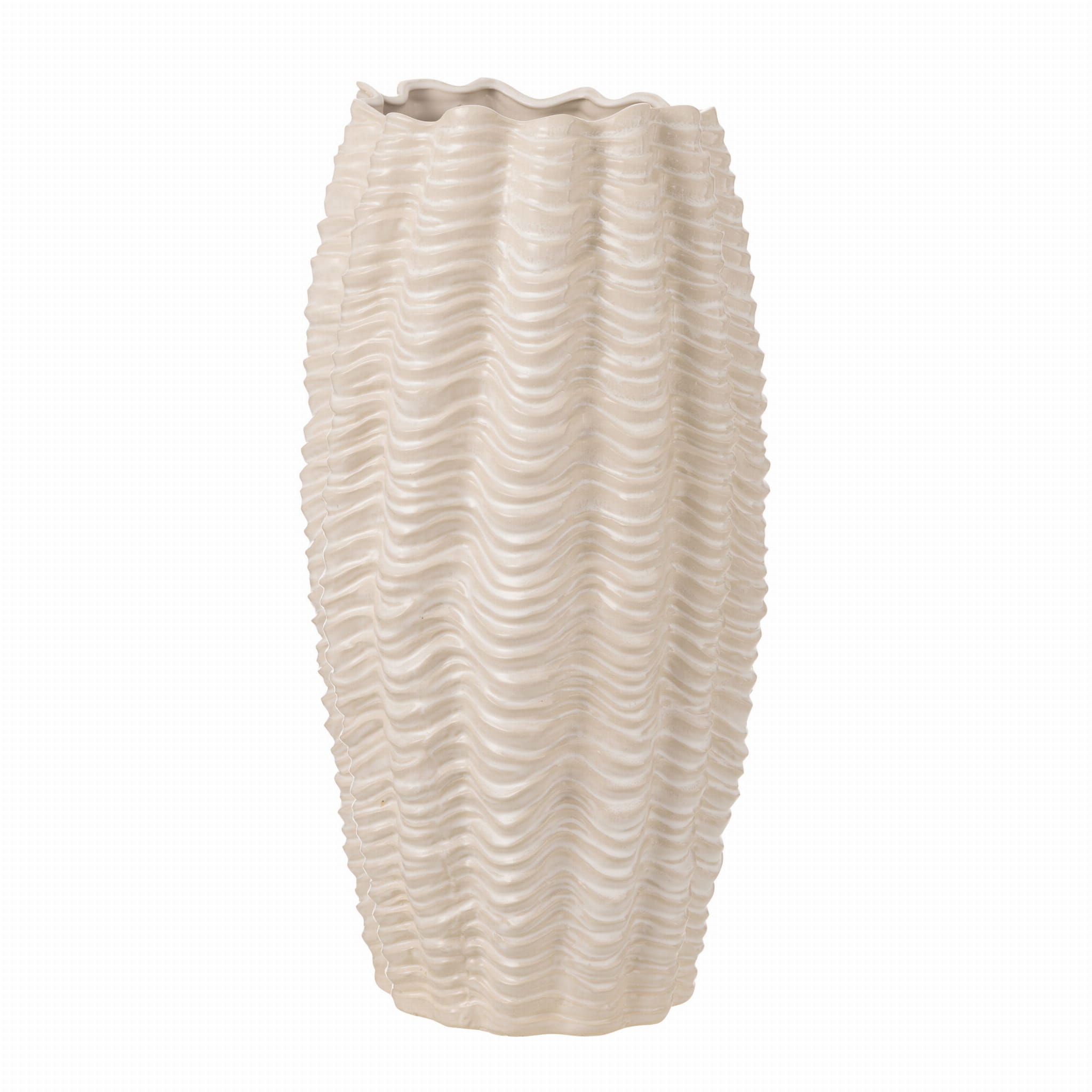 Wazon Shell XL ceramiczny donica 62 cm J - LINE