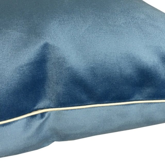 Welurowa poduszka Blue THE HOMECEPT