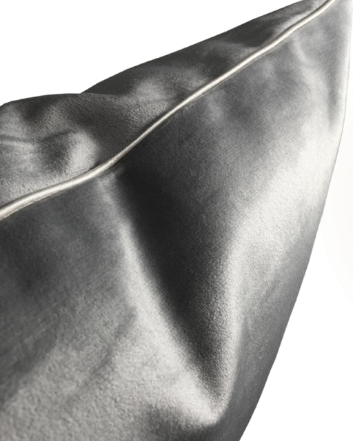 Welurowa poduszka Dark Grey THE HOMECEPT