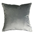 Welurowa poduszka Dark Grey ciemnoszara THE HOMECEPT