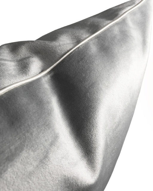 Welurowa poduszka Grey szara THE HOMECEPT