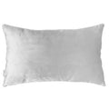 Welurowa poduszka Light Grey jasnoszara THE HOMECEPT