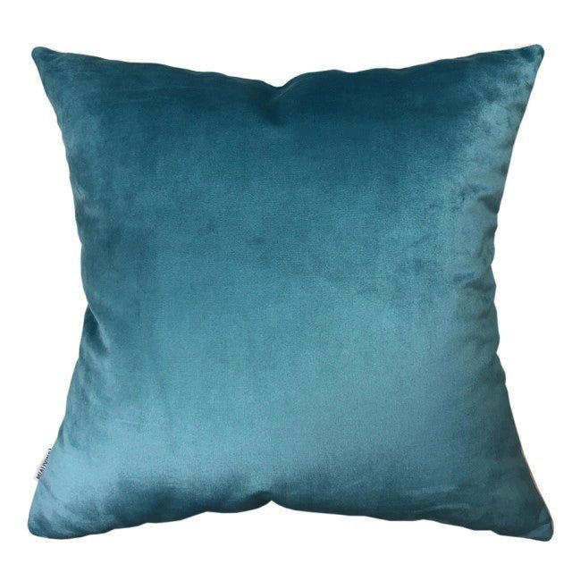 Welurowa poduszka Turquoise THE HOMECEPT