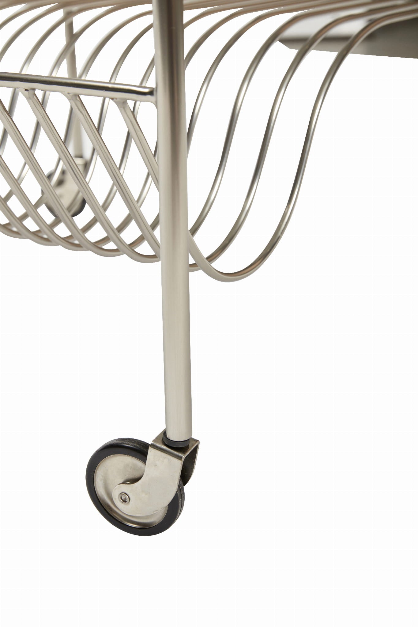 Wózek Wave Terrazzo/Nickel 50x49xh62cm Hübsch