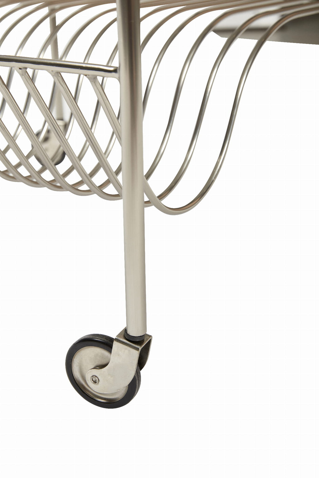 Wózek Wave Terrazzo/Nickel 50x49xh62cm Hübsch