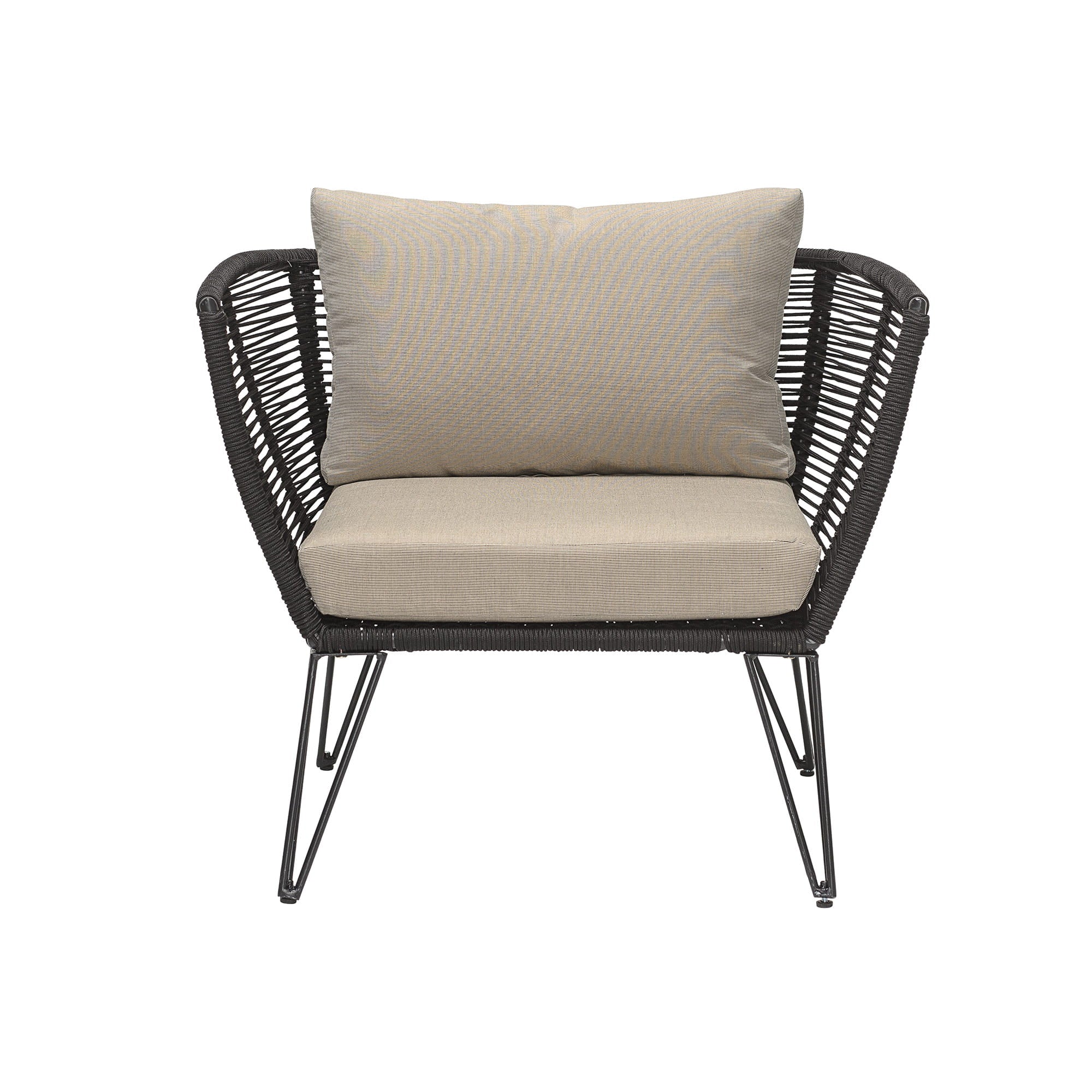 Zestaw mebli ogrodowych MUNDO 2x fotel sofa stolik Bloomingville