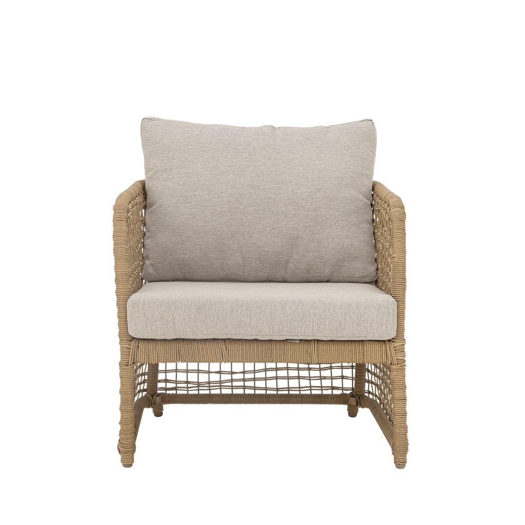Zestaw mebli ogrodowych Penzano polirattan sofa 2x fotel Bloomingville