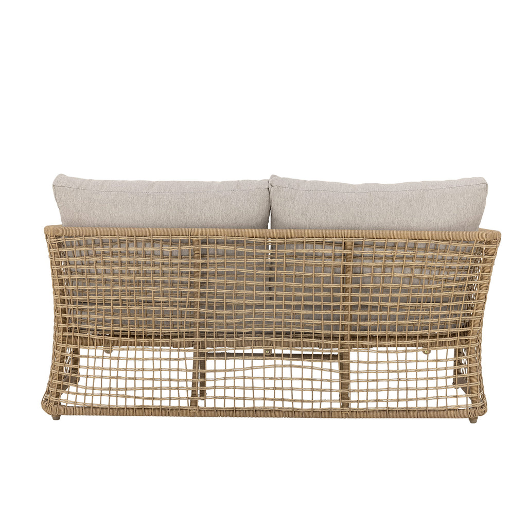 Zestaw mebli ogrodowych Penzano polirattan sofa 2x fotel Bloomingville