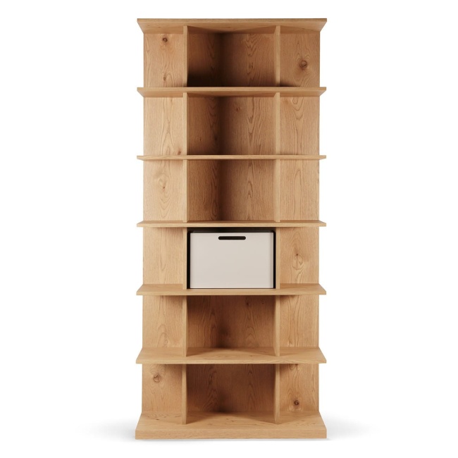 Regał Allure 220 cm dębowy