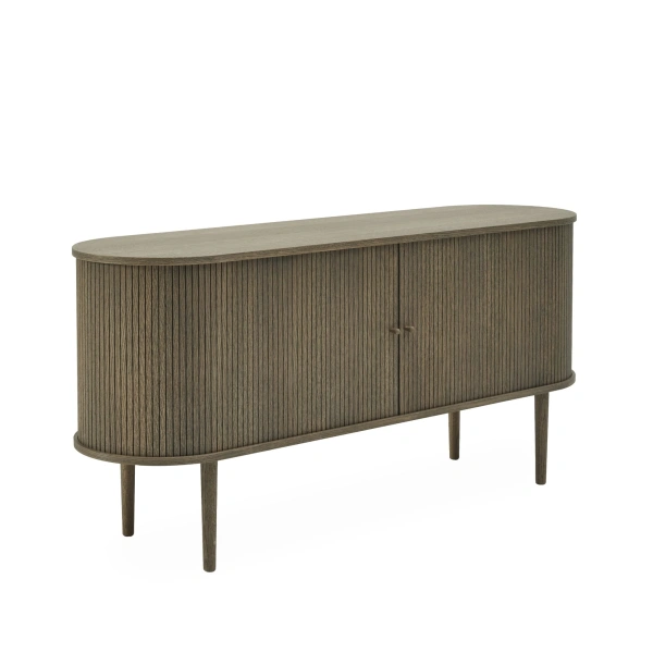 Komoda rtv Pure Dark dymiony dąb 160x45x75 cm