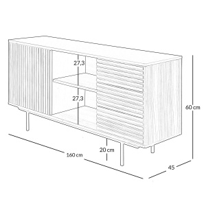 Komoda Nuance 160x80x45 cm