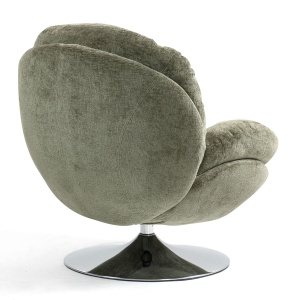 Fotel TOPI obrotowy khaki szenila