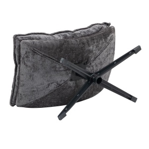 Podnóżek BRAVA szary 75x46x45 cm