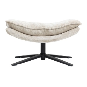 Podnóżek BRAVA jasny beżowy 75x46x45 cm