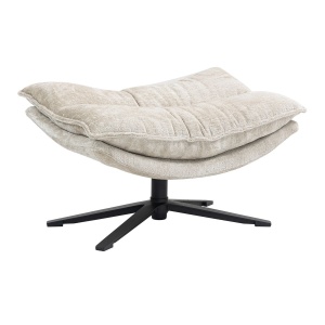 Podnóżek BRAVA jasny beżowy 75x46x45 cm