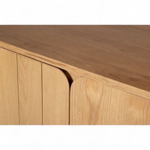Komoda EVASION 200 cm 4-drzwiowa z naturalnego dębu