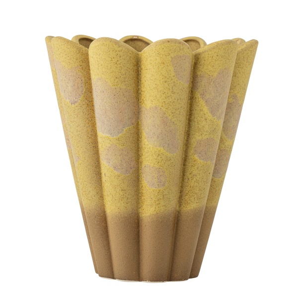 Wazon Penn żółty kamionka