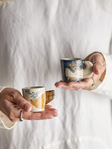 Kubki do espresso Hezha filiżanki 55 ml 2 szt.