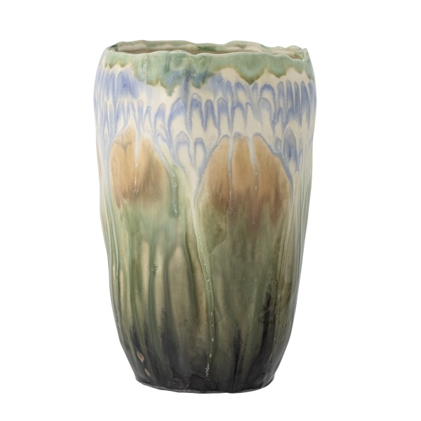 Wazon winnicowy zielony kamionkowy