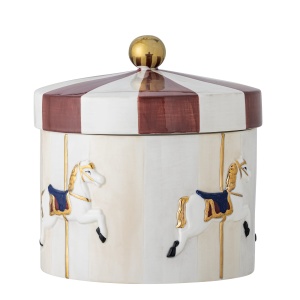 Słoik MERRY-GO-ROUND  karuzela z pokrywką Ø20x21 cm