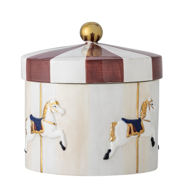 Słoik MERRY-GO-ROUND  karuzela z pokrywką Ø20x21 cm