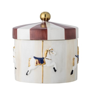 Słoik MERRY-GO-ROUND  karuzela z pokrywką Ø20x21 cm