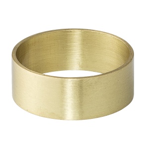 Obrączki na serwetki BRASS złote mosiężne 4 szt złote serwetniki