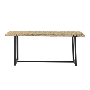 Ławka ogrodowa ADILLY polirattan 114x33x45 cm