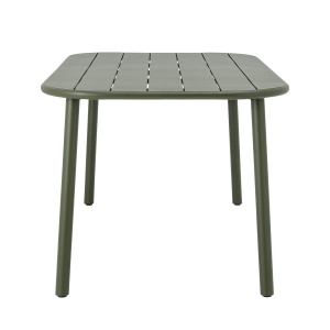 Stół ogrodowy CALANA zielony 160x90x75 cm