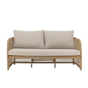Sofa ogrodowa Penzano 164 cm Bloomingville polirattan | Homecept