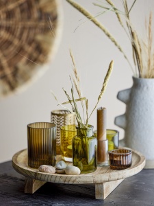 Zestaw świeczników Sanga z tacą
