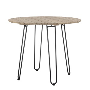 Stół ogrodowy MOLITO okrągły teak FSC 90 cm