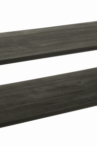 Konsola NOCTA z drewna tekowego metalowa 140x80 cm