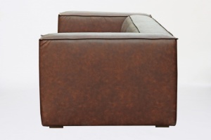 Sofa MODERNA 4-osobowa 280 cm brązowa