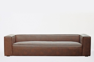 Sofa MODERNA 4-osobowa 280 cm brązowa