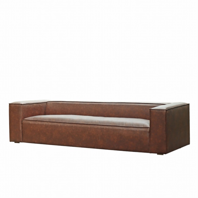 Sofa MODERNA 4-osobowa 280 cm brązowa