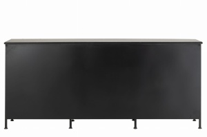 Komoda CADE metalowa z szufladami 175x41x87 cm