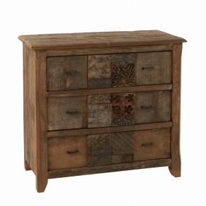 Komoda VINTAGE 100x50x95 cm z drewna z recyklingu