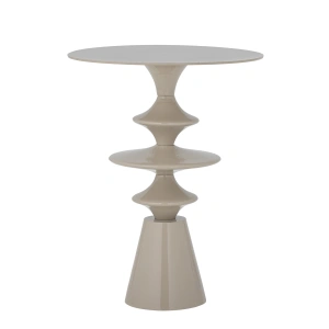 Stolik pomocniczy SAMIO beżowy aluminium ø35x47 cm Bloomingville