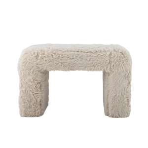 Puf Bobbie futrzasty 70xH45x40 cm
