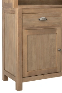 Regał biblioteczka FARMHOUSE z drabiną 200x232 cm Library classic drewniana biblioteka na książki