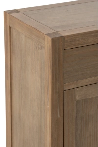 Komoda FARMHOUSE trzydrzwiowa szuflady 140 cm