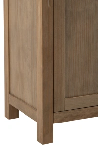 komoda farmhouse drewniana 140 cm trzy drzwi trzy szuflady