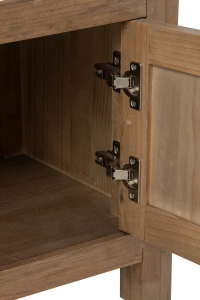 Szafka rtv BLOIS w stylu FARMHOUSE 160 cm drzwi półka z szufladą