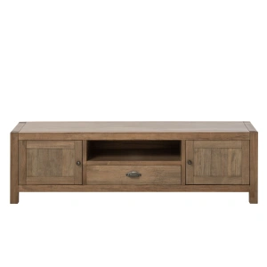 Szafka rtv BLOIS w stylu FARMHOUSE 160 cm drzwi półka z szufladą