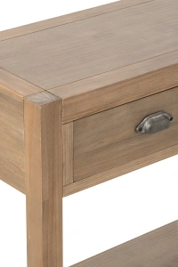 Konsola FARMHOUSE 100x37x81 cm z szufladami drewniania klasyczna