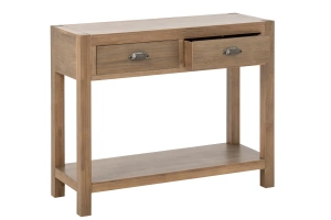 Konsola FARMHOUSE 100x37x81 cm z szufladami drewniania klasyczna